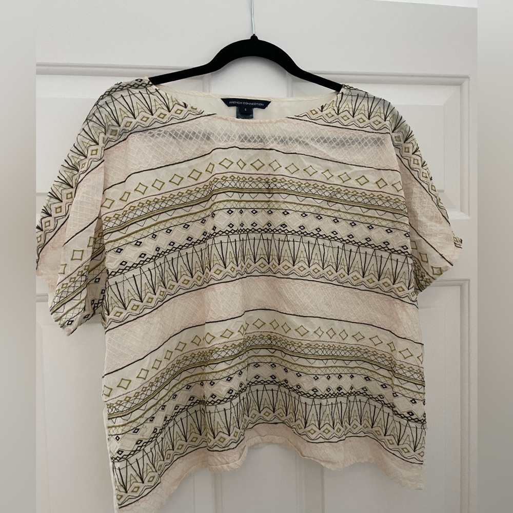 Boho chic top French Connection